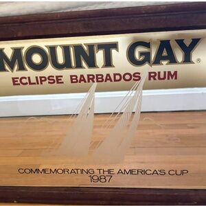 Mount Gay Run Americas Cup 1987 mirror